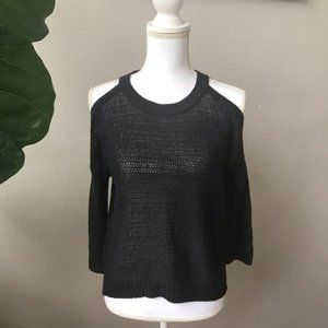 Express cold shoulder sweater